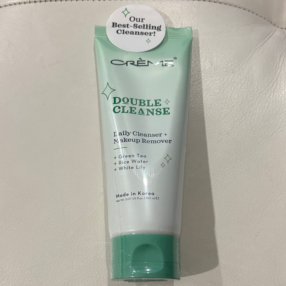 Crème Double Cleanse Daily Cleanser + Makeup Remover - Mint Green